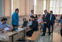 گزارش تصویری  | بازدید ریاست دانشگاه از روند ثبت نام دانشجویان مقطع ارشد سال  1398 